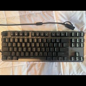 Black Wired Mechanical RGB Keyboard